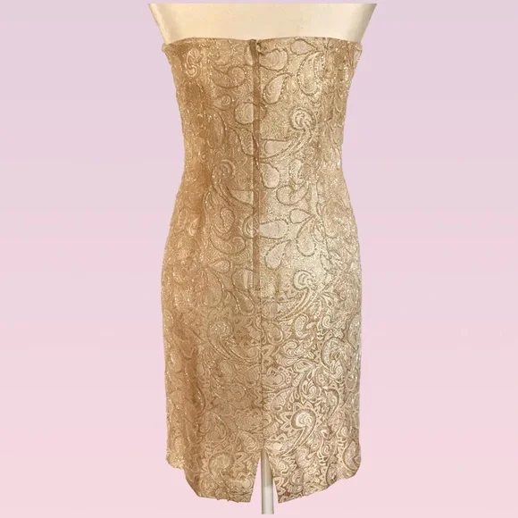 CARMEN MARC
VALVO Sparkly Strapless Dress 10 - Picture 4 of 11